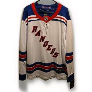 New York Rangers Fanatics NHL Jersey Size Large NWT
